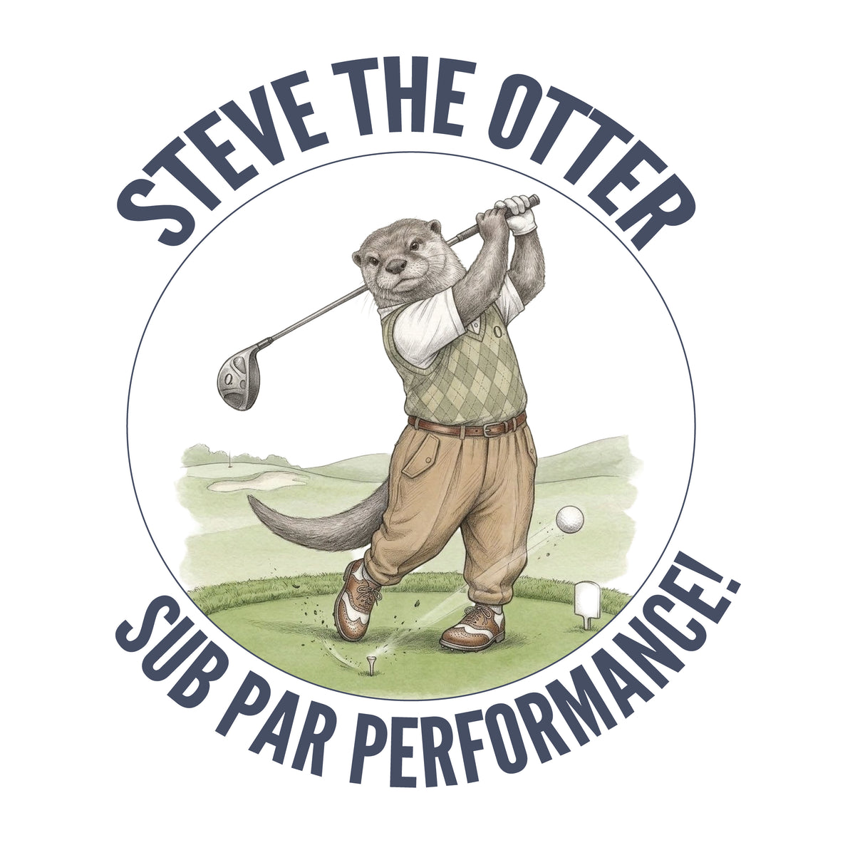 Men's golf shirt